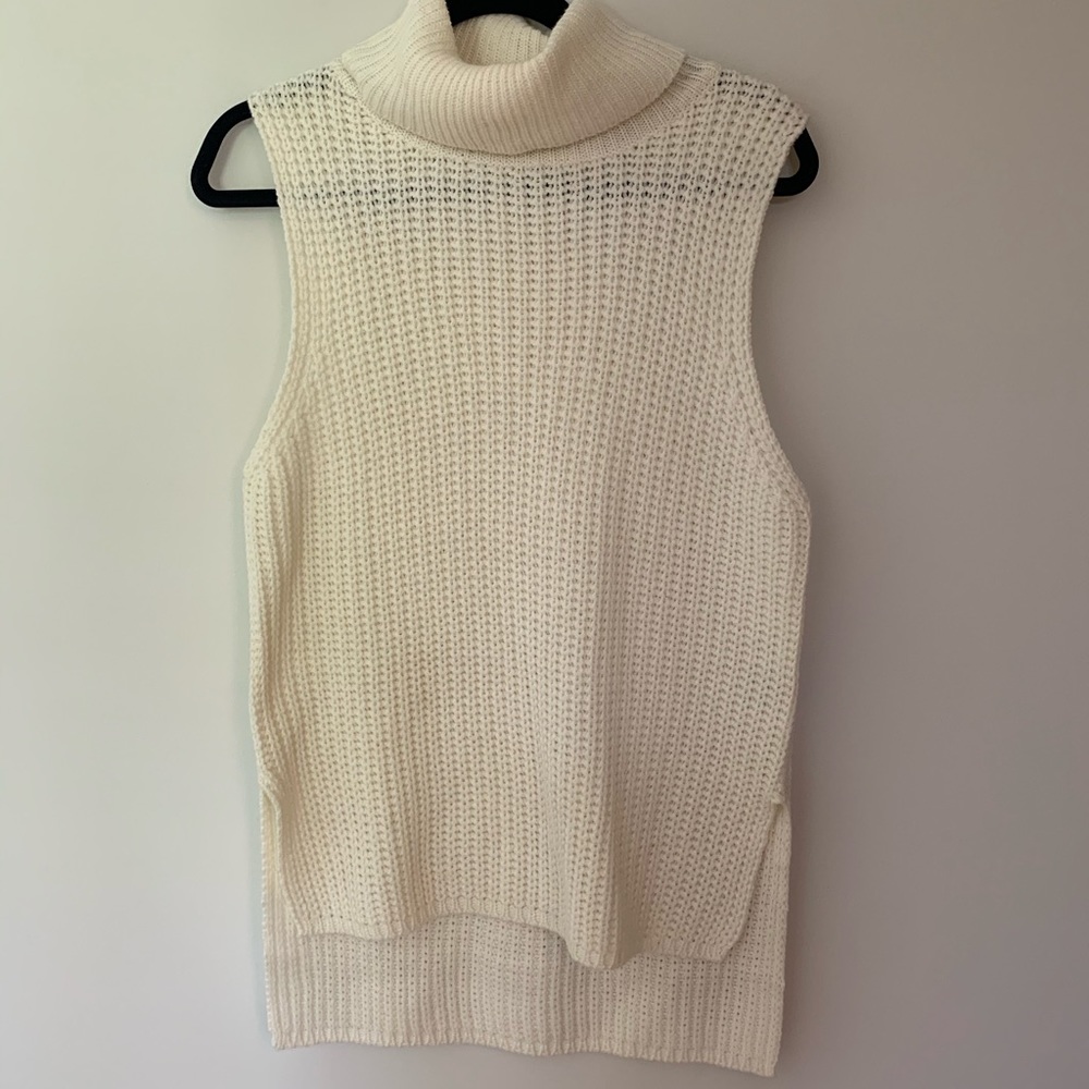 ASOS cream knit tunic